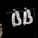 Elegant Heart Wheat Earrings for Women Unique Luxury Design