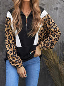 Special Offer Big Sale Fashion Leopard Print Sweatshirt