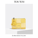 Toutou Silver Biscuit Coin Purse Fashionable Women's Wallet