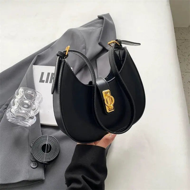 Summer Fresh Minimalist Saddle Bag Crossbody Chic Essentials