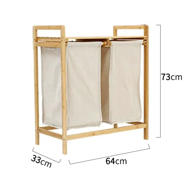 Japanese Style Laundry Basket for Home and Bedroom