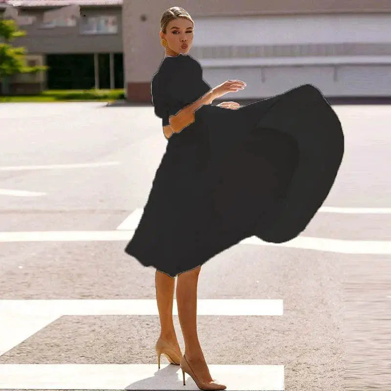 Elegant Sleeveless Button Dress For Sophisticated Chic Style