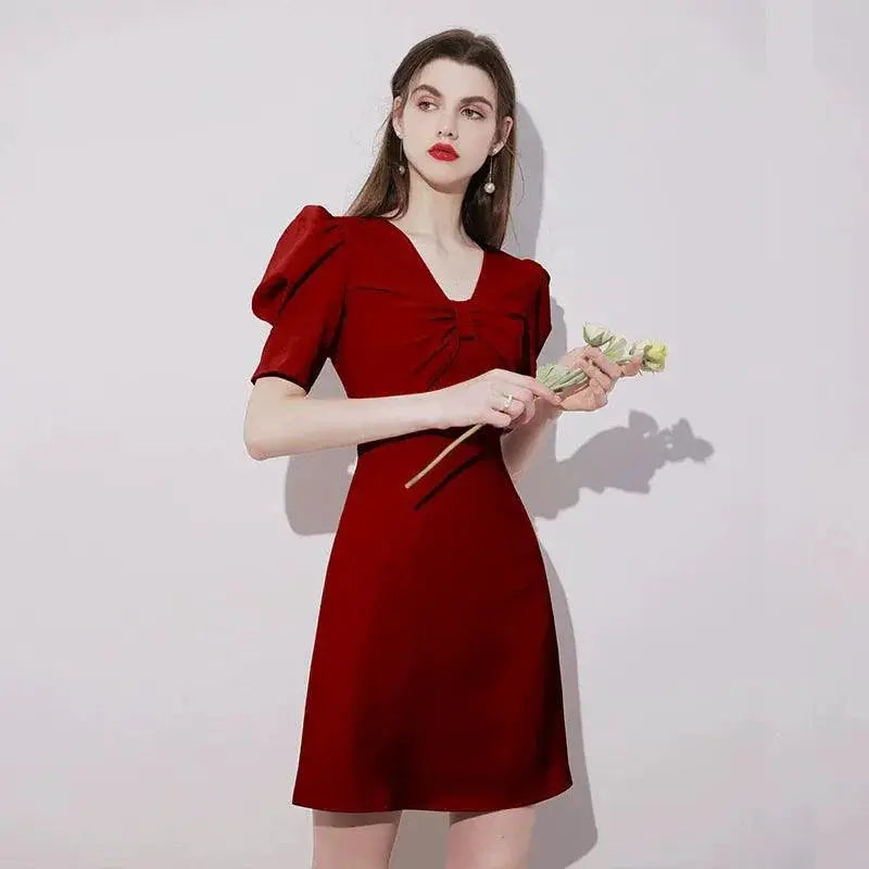 Short Elegant Bridal Gown Stylish Short Wedding Dress