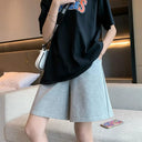 Pure Cotton Black Sports Shorts Stylish & Comfortable Wear