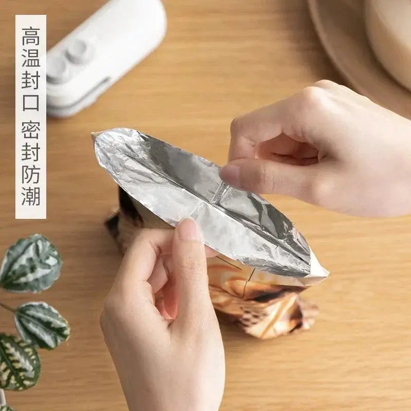 Lanjiaoluo Mini Sealing Machine Portable Snack Sealer