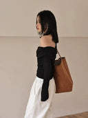 Slim Fit Office Top for Spring Workwear