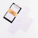 White Kraft Paper Splint Notepad Memo Note Series Mocard