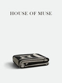 Milk Cotton Chessboard Office Cozy Throw