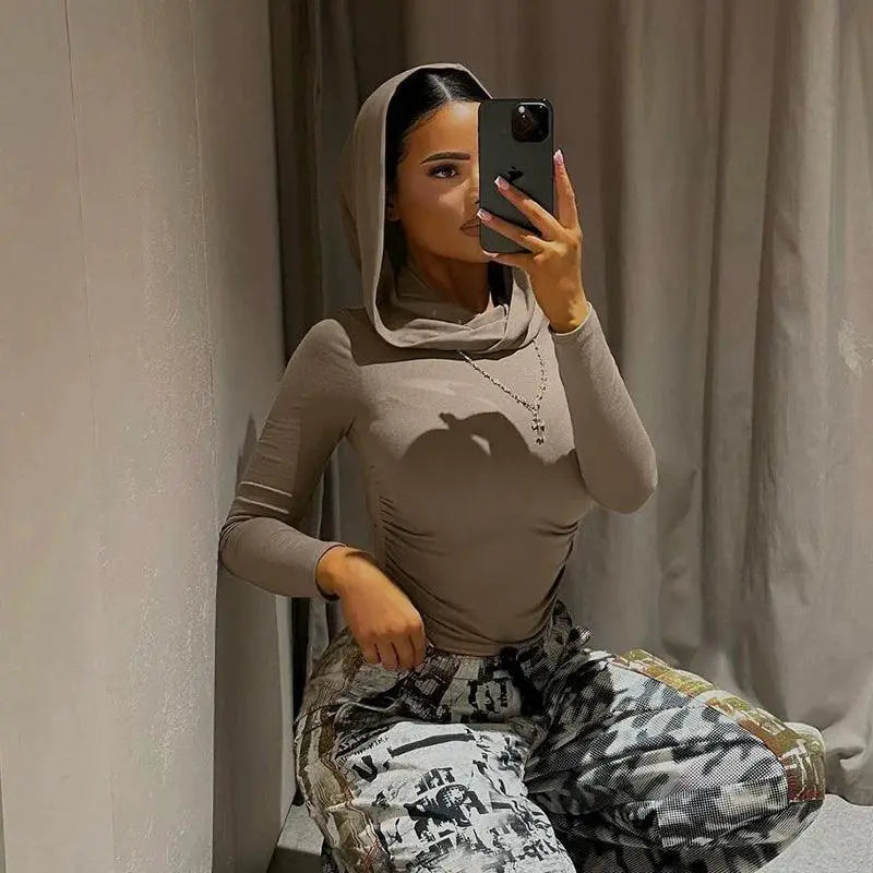 Slim Fit Solid Color T Shirt Modern Streetwear Essential