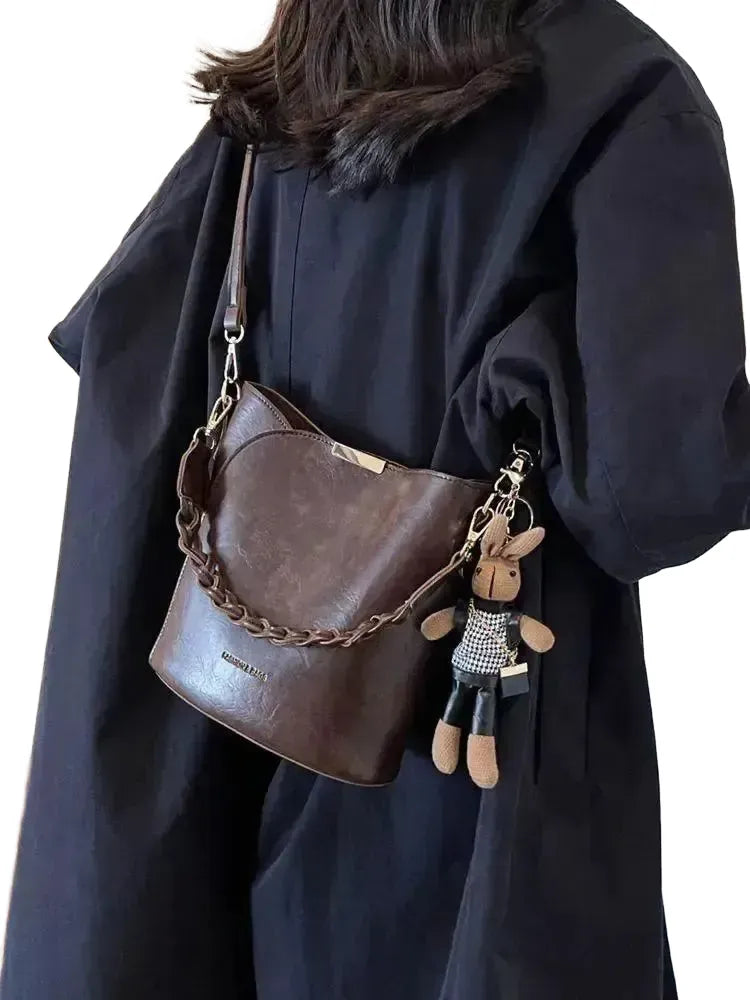 Organized Barrel Crossbody Bag for Women — product view 1