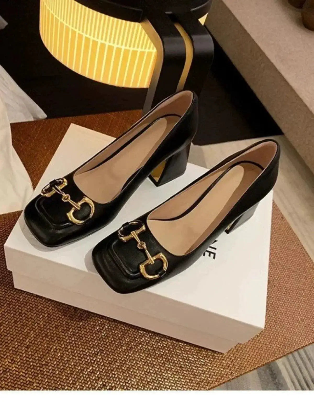 Retro Horse Buckle Flats Vintage Autumn Mary Jane Shoes