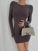 Cozy Brushed Skirt for Women Winter