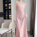Breathable Slip Dress for Office Comfort