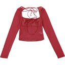 Sylcue Winter Street-Style Slim-Fit Top Chic Fusion Wear