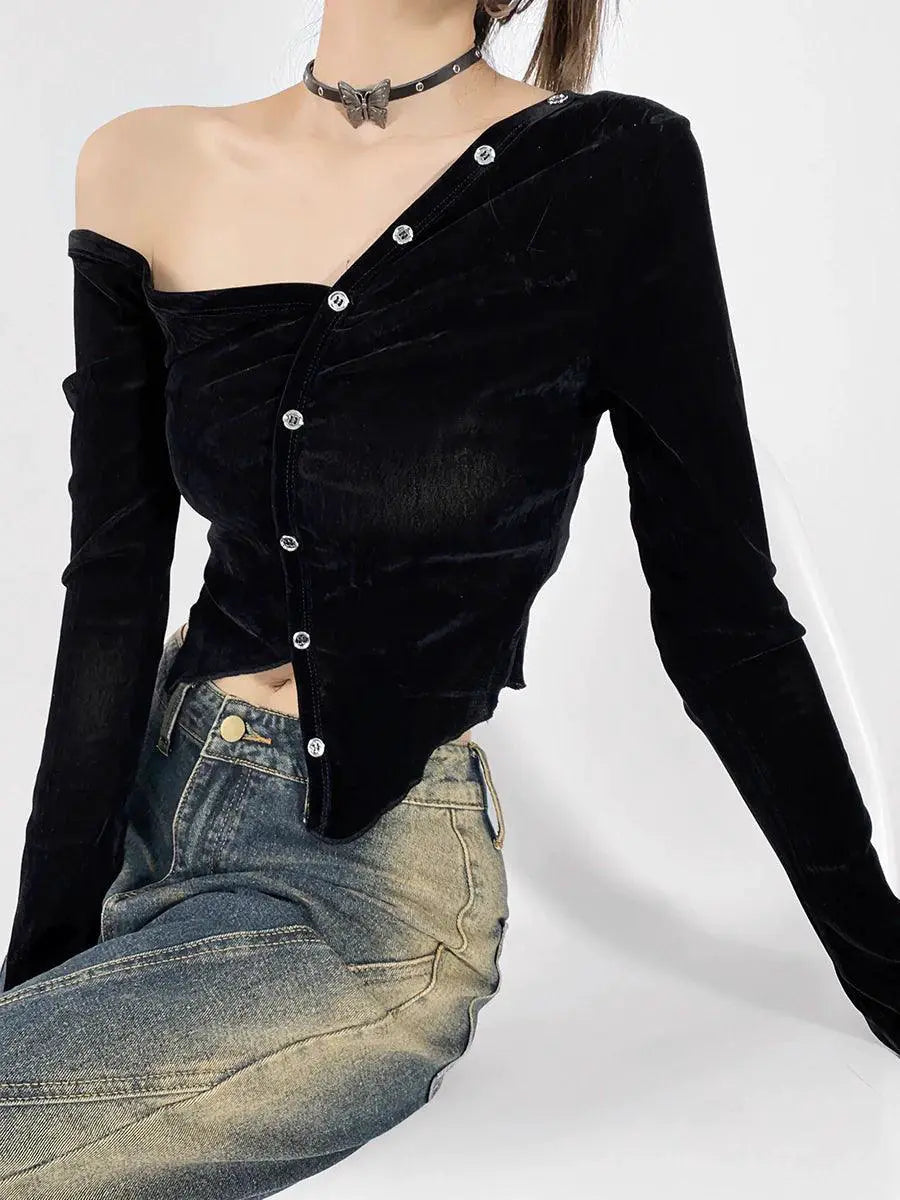 Off The Shoulder Pure Desire Tee Autumn Style Upgrade