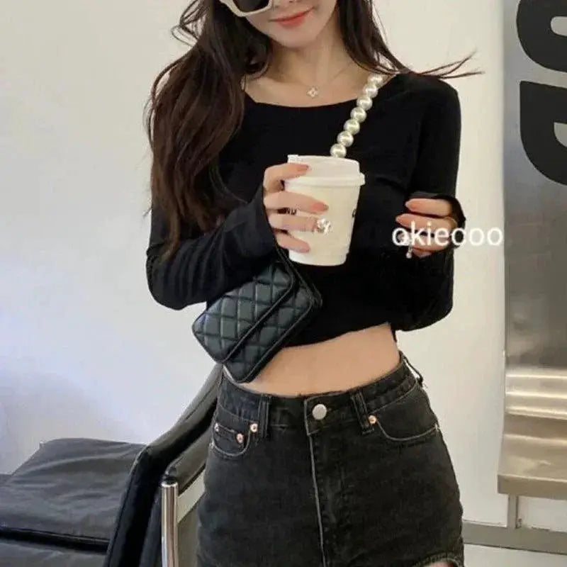Elegant Pearl Chain Crossbody Bag for Women Fashion