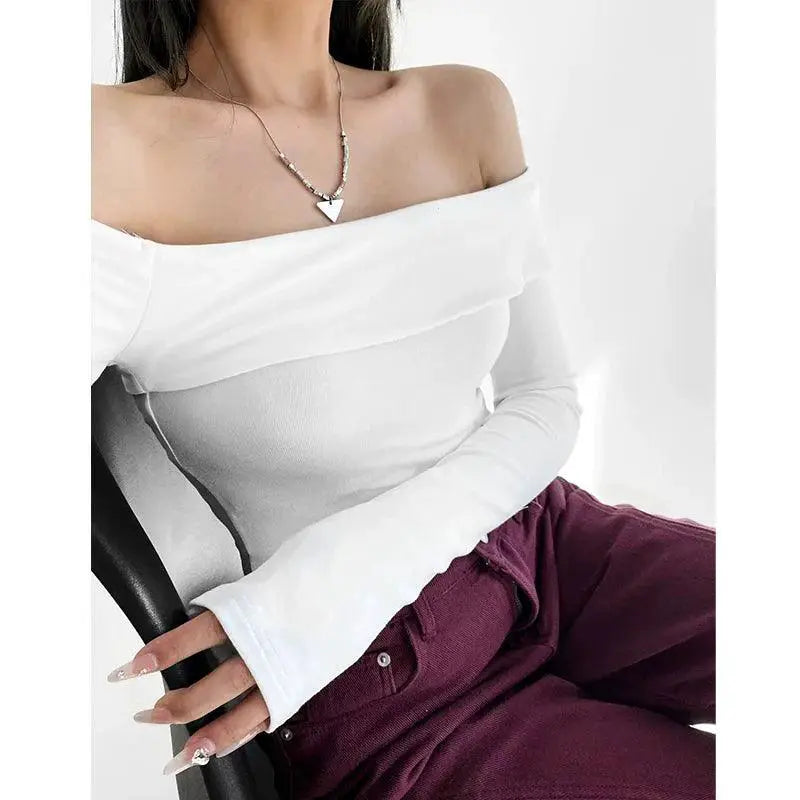ZR Fashion Strapless T Shirt Streetwear For Spring