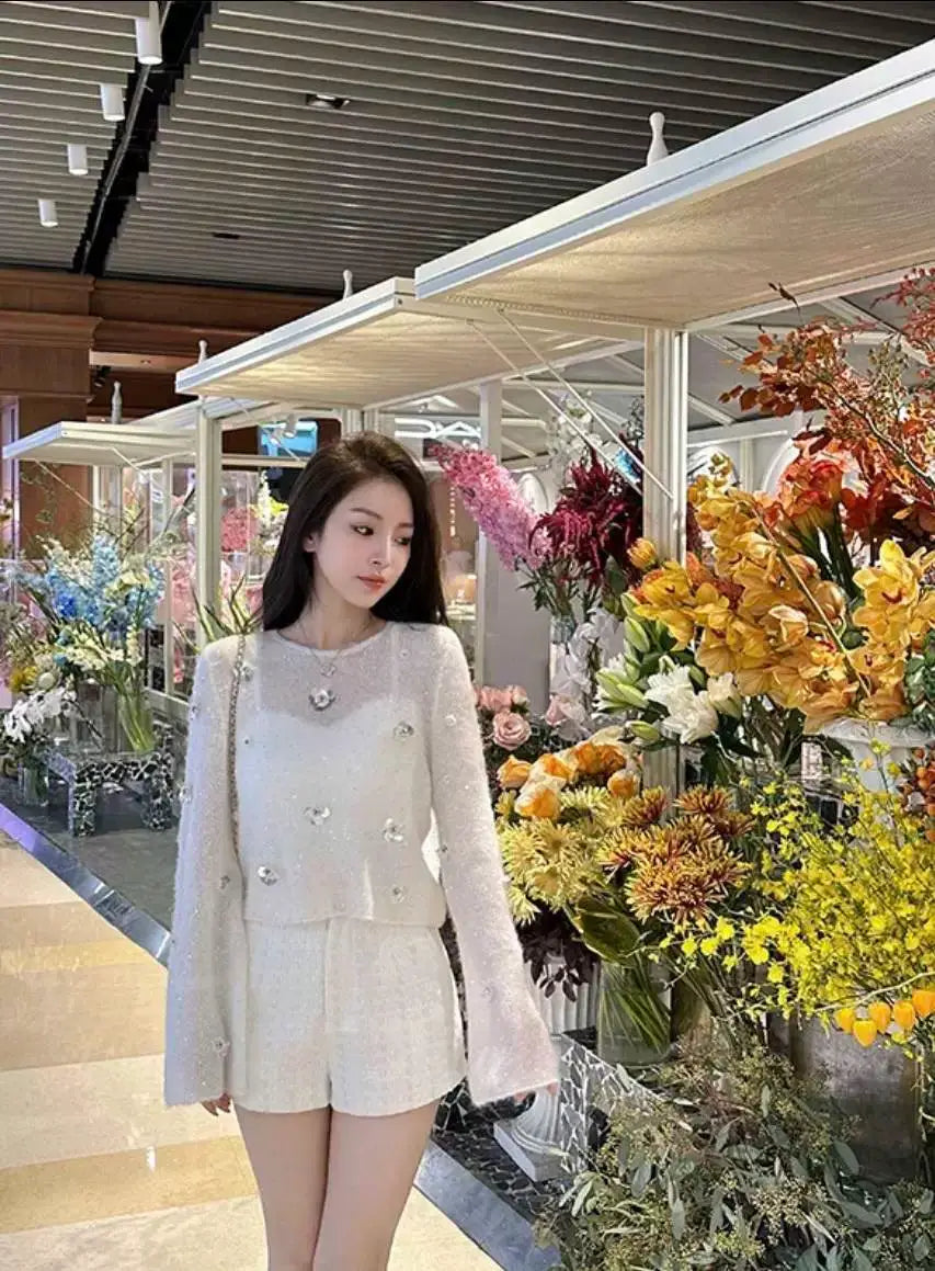 Pink Wool Knit Pullover Cozy Sweater For Autumn Fashion
