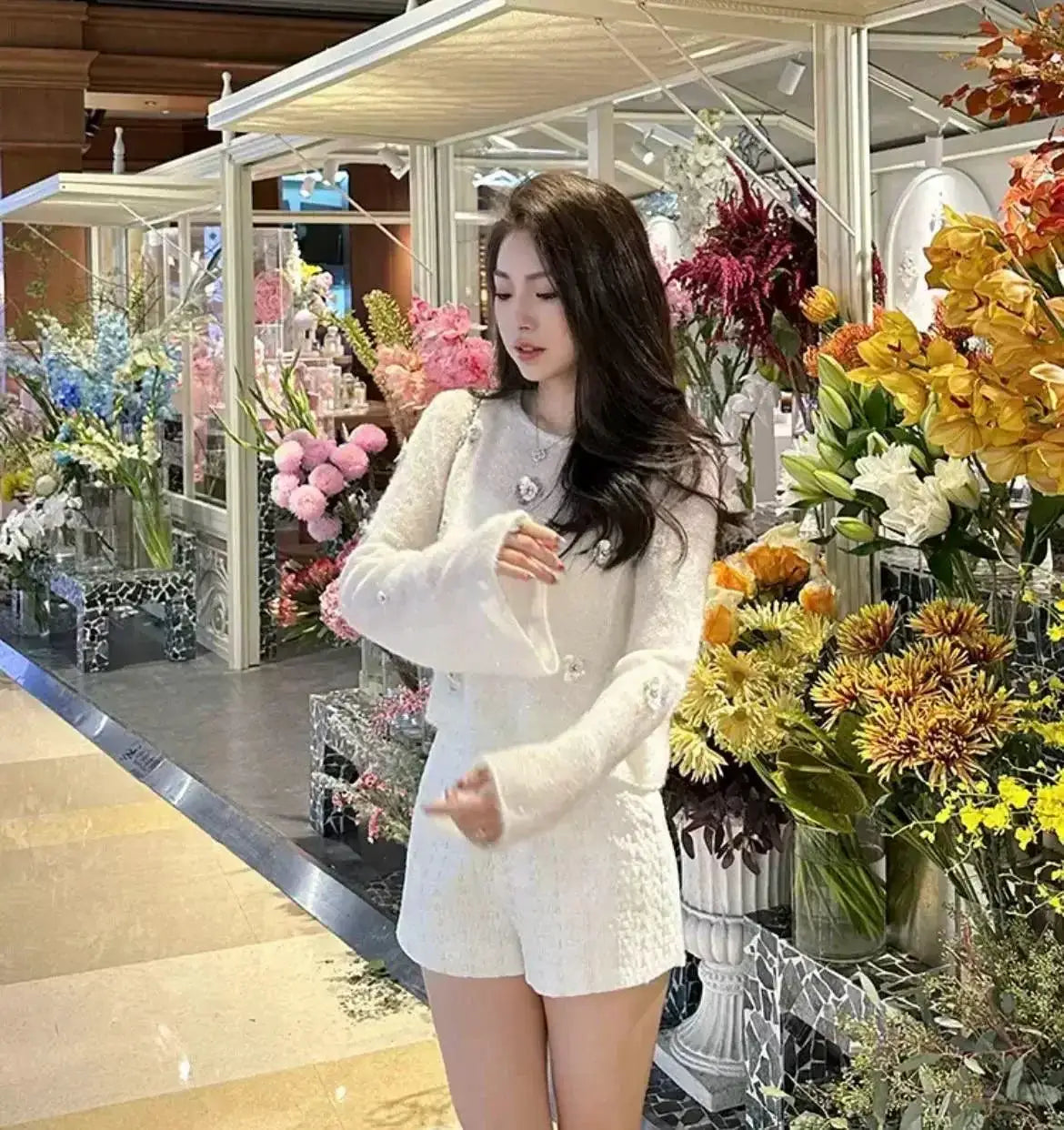 Pink Wool Knit Pullover Cozy Sweater For Autumn Fashion