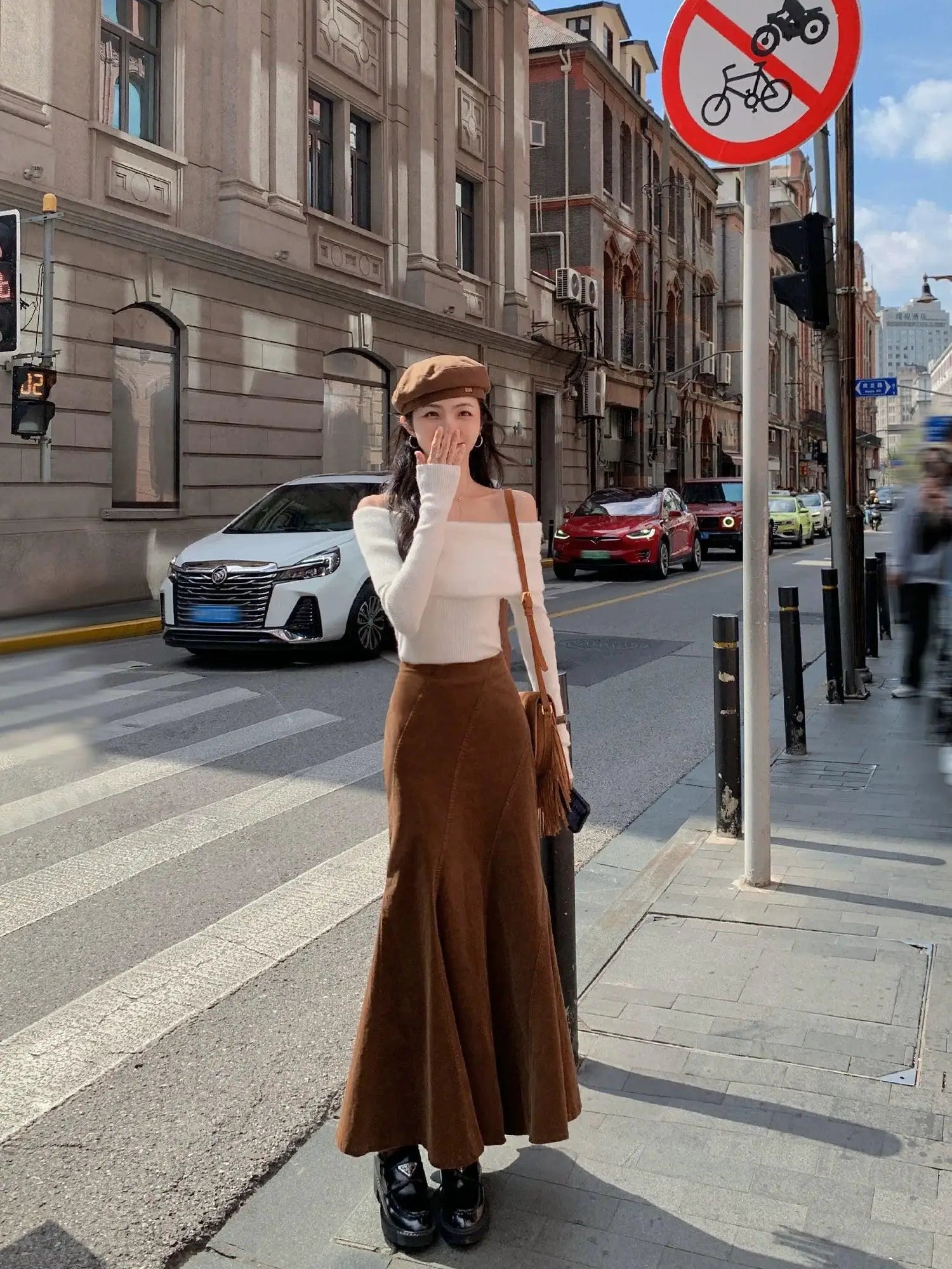 Mulvan Chic Off Shoulder Sweater For Stylish Comfort