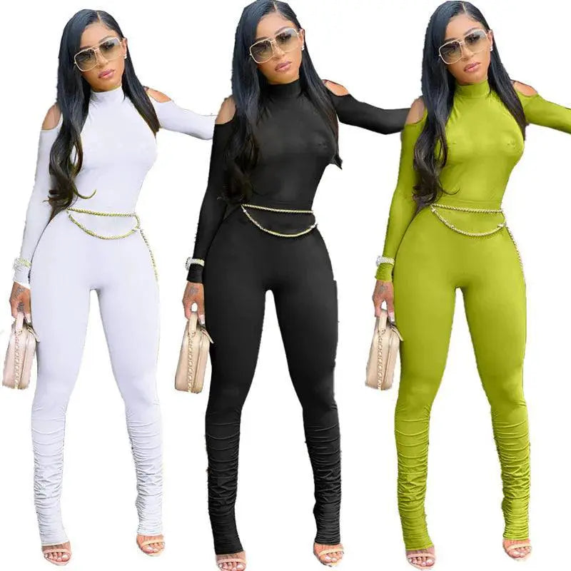 Women's Stylish Overalls Jumpsuit Trendy Clubwear Fashion