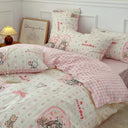 Dorm Bedding Breathable Cotton Quilt Set