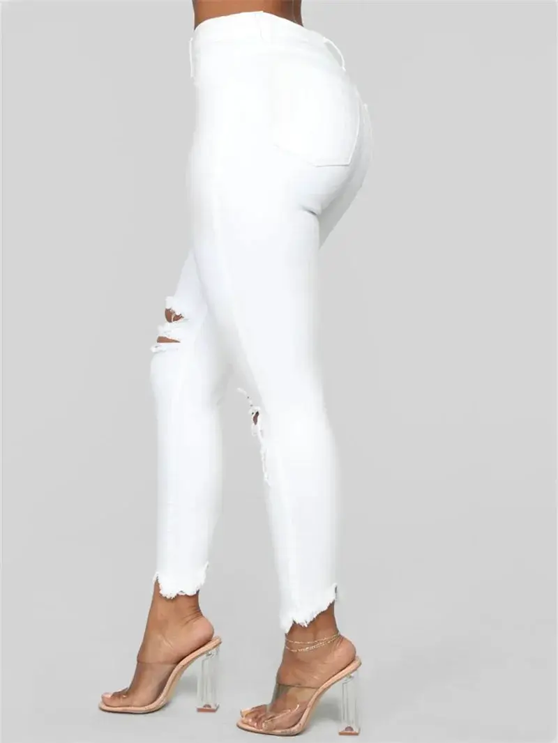 Comfortable Jeans for Women with Elastic — product view 13