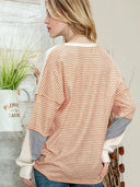 Comfortable Patchwork Tee for Women