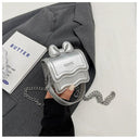 Lampeja Mini Bag White PU Leather Shoulder Bag For Women