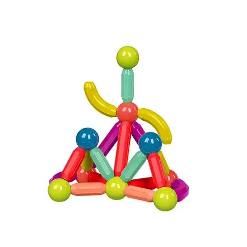 Educational Magnetic Rods Blocks for Kids 12 Months to 8