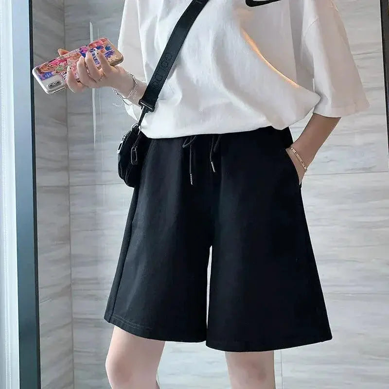 Pure Cotton Black Sports Shorts Stylish And Comfortable Wear