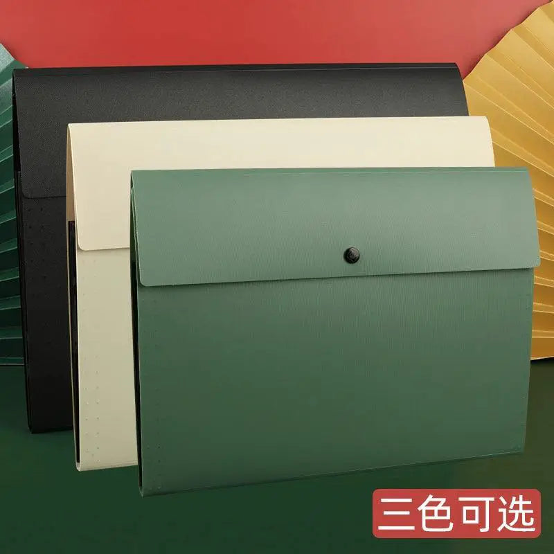 A4 Multi Layer Folder Accordion File Bag Large Capacity