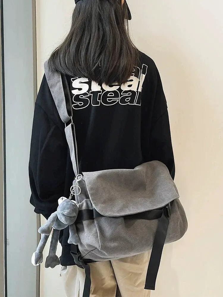 Japanese Crossbody Bag For Students Stylish Everyday Carrier