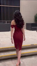 Slim Bandage Dress: Chic Hip-Hugging Style Upgrade Now