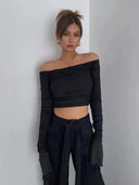 Comfort Mesh Top for Women Autumn