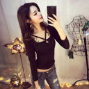 Long Sleeve Top: All-Matching Slim-Fit Modern Elegance Style