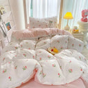 Cozy Dorm Bedding Quilt Set For Students