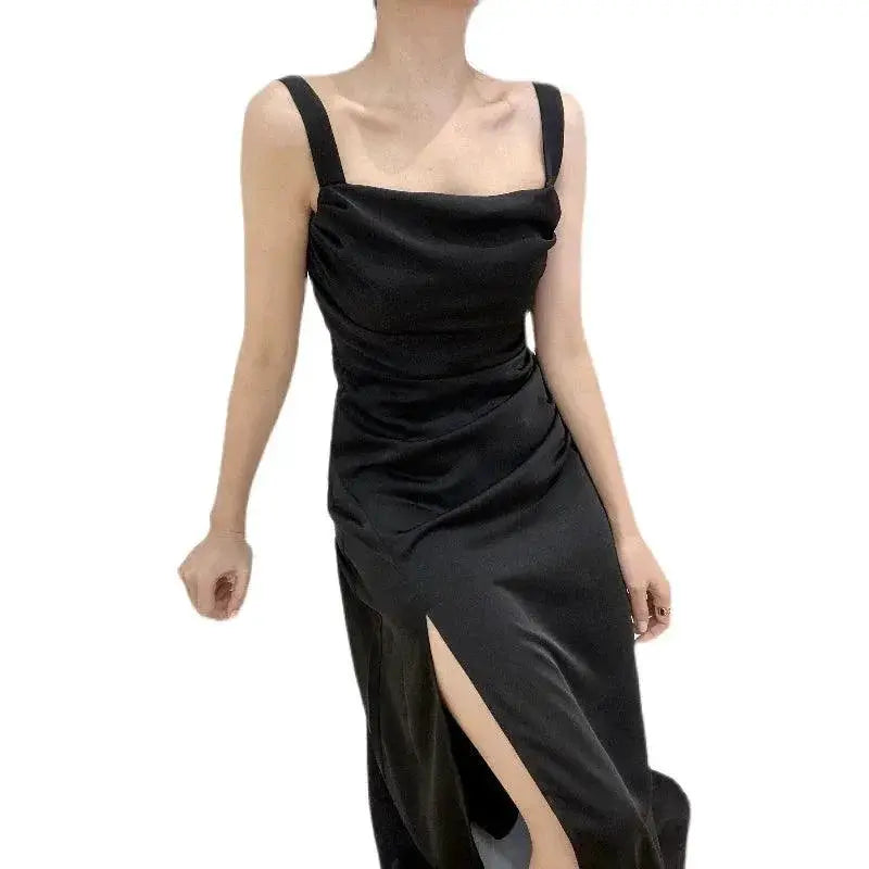 Elegant Backless Summer Dress For Chic Style Young Adults
