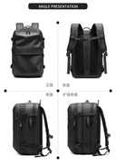 Backpack Men Multifunctional Travel Bag Vacuum Waterproof