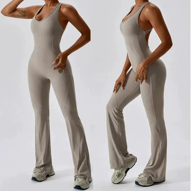 Women Yoga Jumpsuit Quick Dry Activewear For Workout