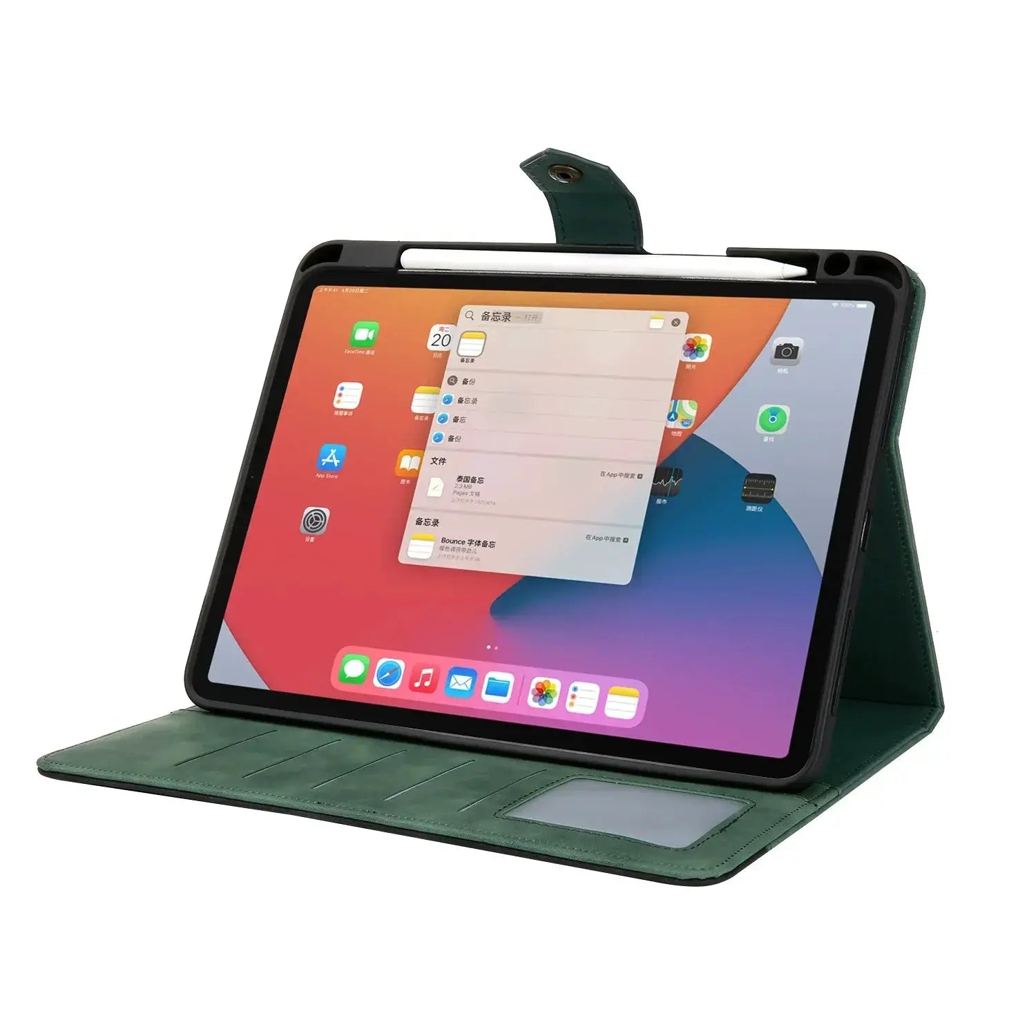 Leather Case for iPad Mini 6 Matte Flip Plane Housing Cover