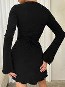 Waist Controlled Skirt for Women Office
