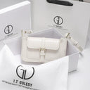 Luxurious Crocodile Leather Shoulder Bag Chic Messenger 2023