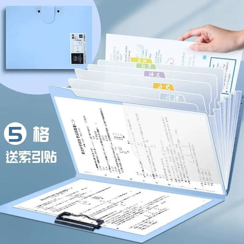 Mutual Trust Two In One A4 File Holder Large Capacity