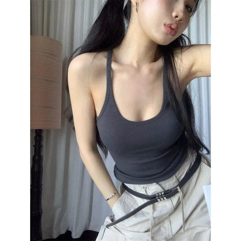 American Style Chest Pad Vest For Chic Summer Fashion