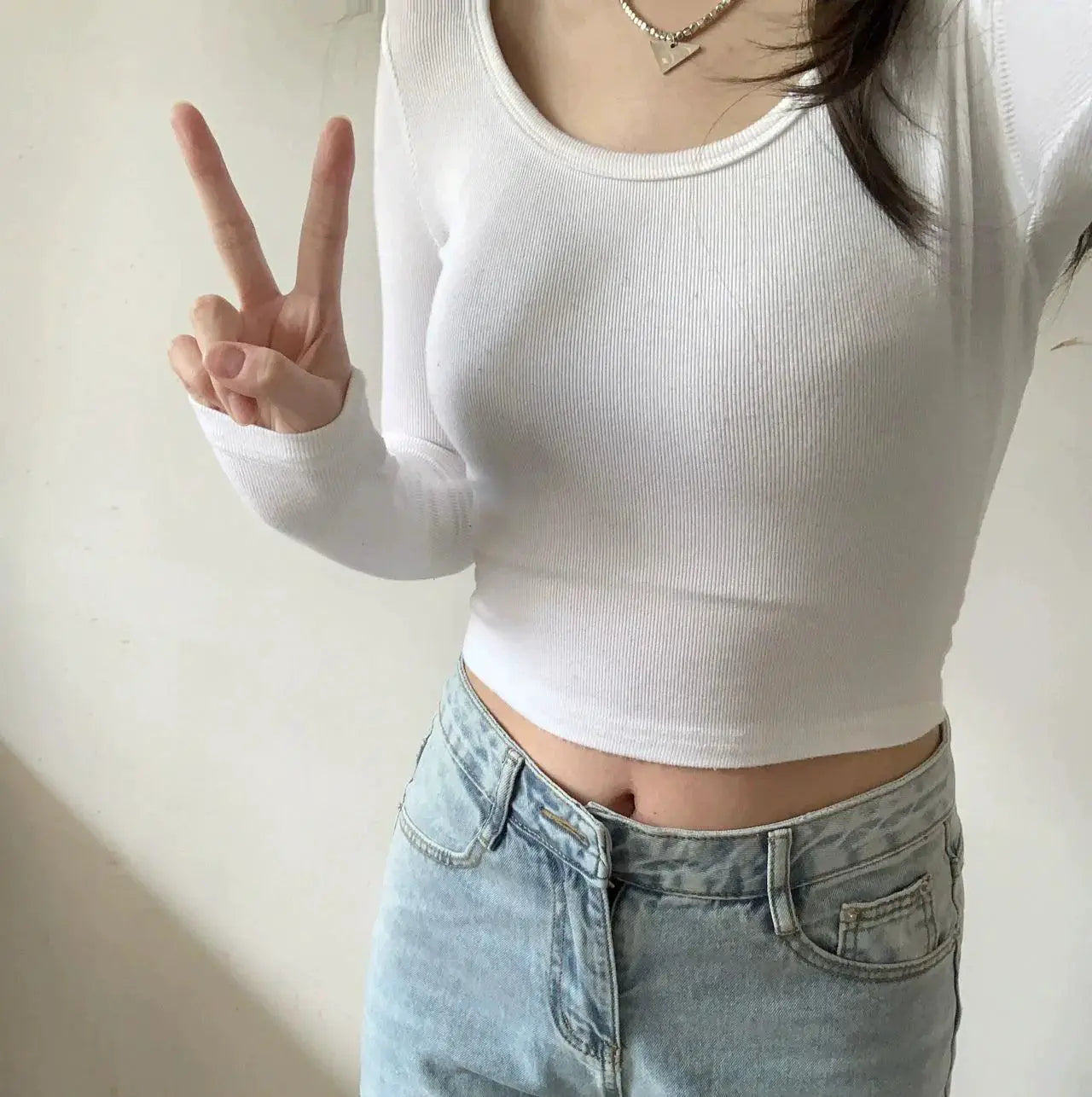 2024 Black Knit Shirt Youthful Style Statement Piece