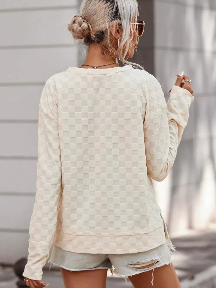 Fall And Winter Heattech Chiffon Shirt 2024 New Arrival