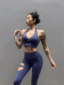 Bubble Wrap Nude Feel Sports Bra Stylish Yoga Running Gear