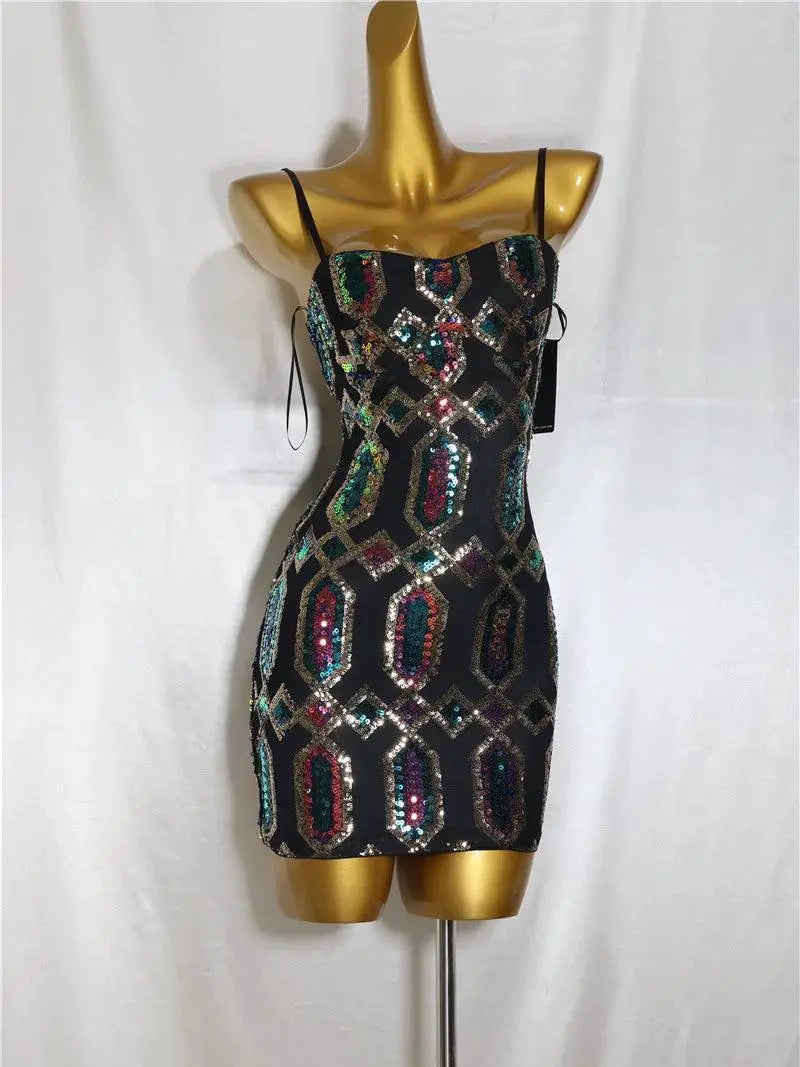 Elegant Beaded Dress Versatile Chic Fashion Choice