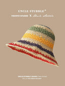 Straw Hat French Girls Travel Seaside Sunshade Lace Cap